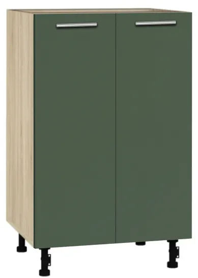 Кухонный шкаф модульной системы BlanKit D53 Sonoma+GreenSmoky.M356 R128