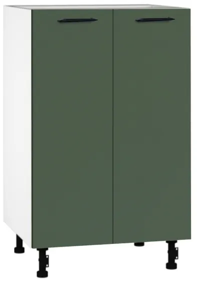 Кухонный шкаф модульной системы BlanKit D53 White+GreenSmoky.M356 M