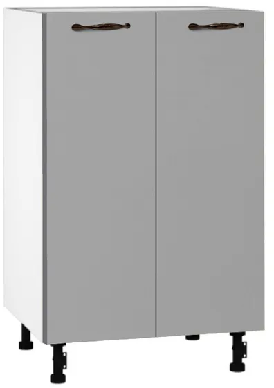 Кухонный шкаф модульной системы BlanKit D53 White+GreyQuartz.M306 M2