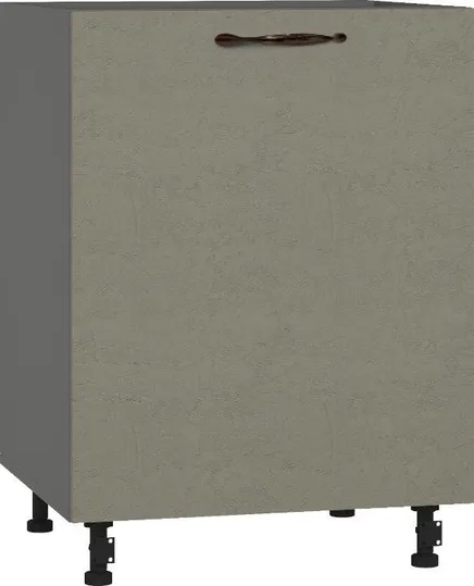 Кухонный шкаф модульной системы BlanKit D60.1 Graphite+Cement Gothic.M389 M2