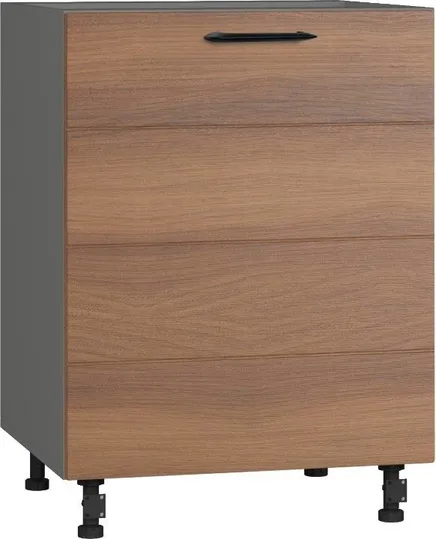 Кухонный шкаф модульной системы BlanKit D60.1 Graphite+Chicory dark.395 M