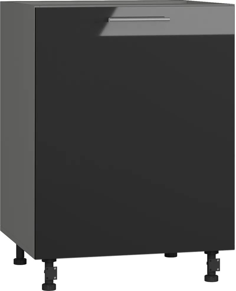 Кухонный шкаф модульной системы BlanKit D60.1 Graphite+Graphite.G399