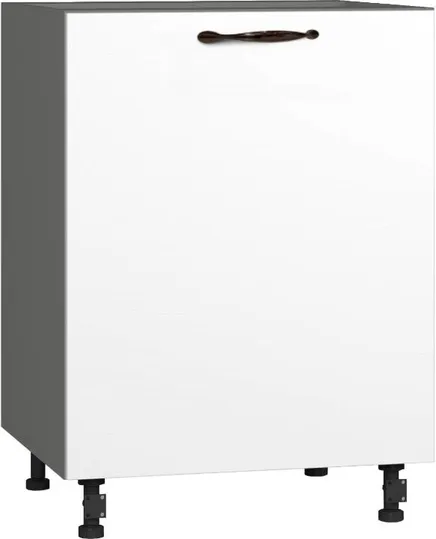 Кухонный шкаф модульной системы BlanKit D60.1 Graphite+OakWhite.266 M2