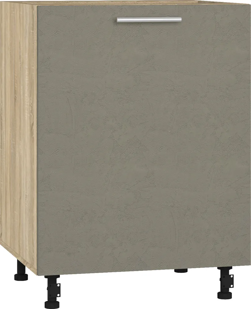 Кухонный шкаф модульной системы BlanKit D60.1 Sonoma+Cement Gothic.M389