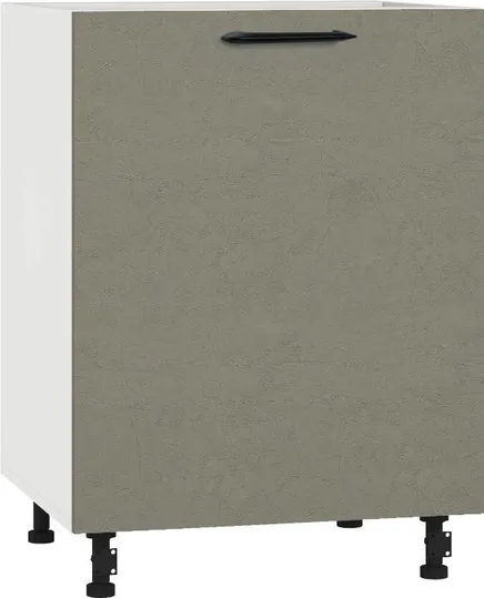 Кухонный шкаф модульной системы BlanKit D60.1 White+Cement Gothic.M389 M