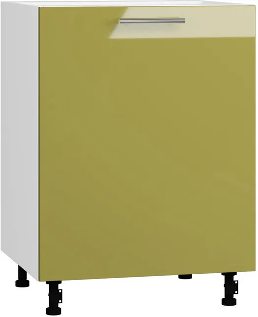 Кухонный шкаф модульной системы BlanKit D60.1 White+Lemon.G425