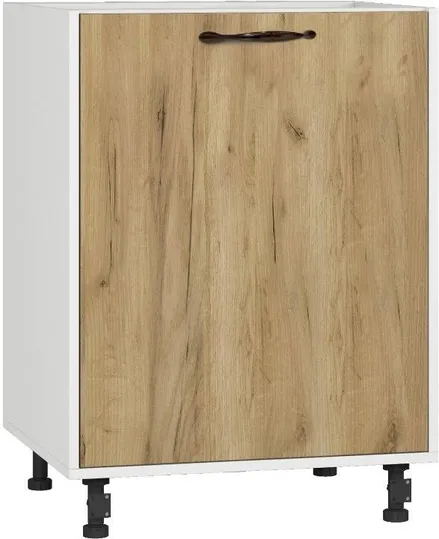 Кухонный шкаф модульной системы BlanKit D60.1 White+Oak Kraft Gold К003 M2