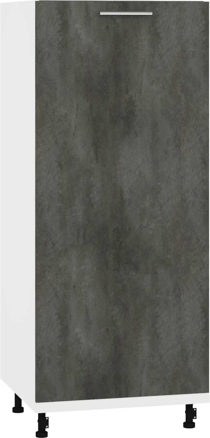 Кухонный шкаф модульной системы BlanKit D60.h145 White+CementDark.M361