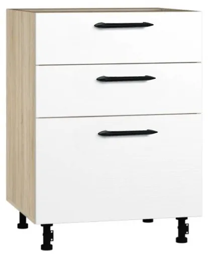 Кухонный шкаф модульной системы BlanKit D60.s3 Sonoma+OakWhite.266 M