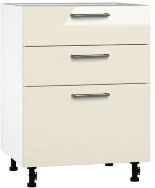 Кухонный шкаф модульной системы BlanKit D60.s3 White+Beige.G406 U4