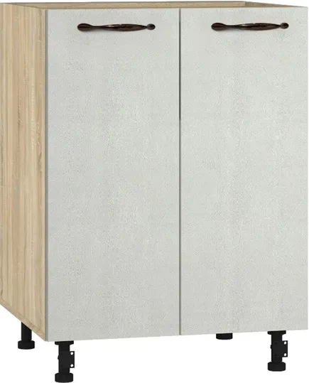 Кухонный шкаф модульной системы BlanKit D60 Sonoma+Concrete cream.353 M2