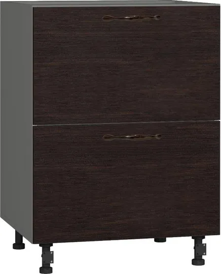 Кухонный шкаф модульной системы BlanKit D60.Ts2 Graphite+Tik.279 M2