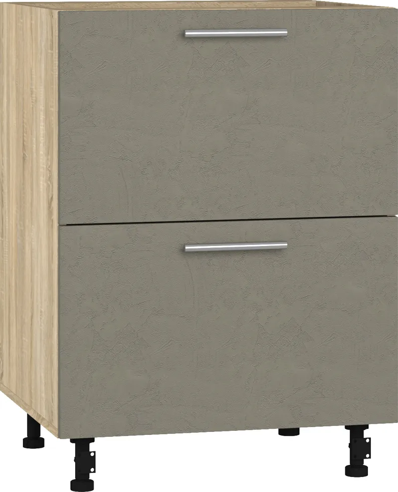 Кухонный шкаф модульной системы BlanKit D60.Ts2 Sonoma+Cement Gothic.M389