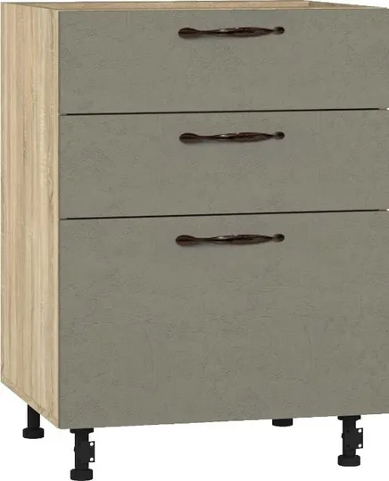 Кухонный шкаф модульной системы BlanKit D60.Ts3 Sonoma+Cement Gothic.M389 M2