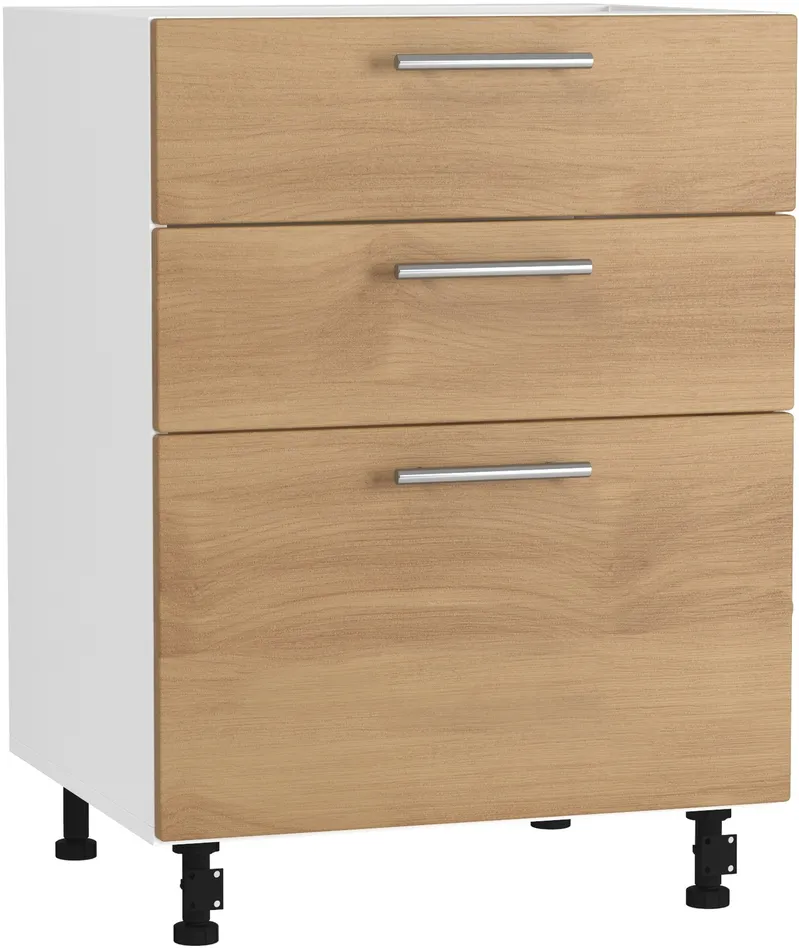 Кухонный шкаф модульной системы BlanKit D60.Ts3 White+Chicory light.394