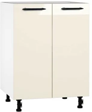 Кухонный шкаф модульной системы BlanKit D60 White+Beige.G406 M