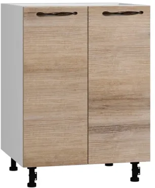 Кухонный шкаф модульной системы BlanKit D60 White+Sequoia.270 M2