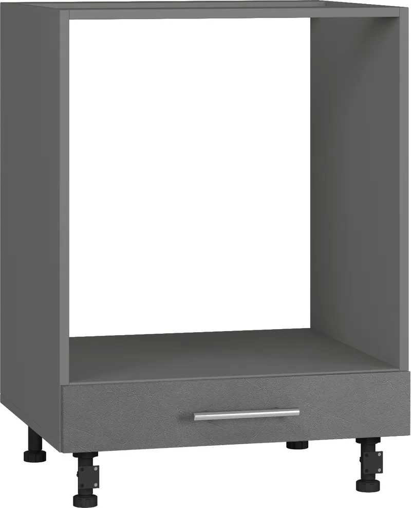 Кухонный шкаф модульной системы BlanKit D60C Graphite+Concrete gray.352