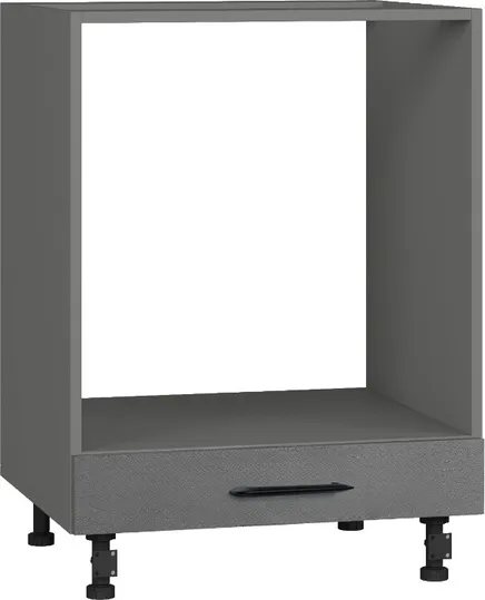 Кухонный шкаф модульной системы BlanKit D60C Graphite+Concrete gray.352 M