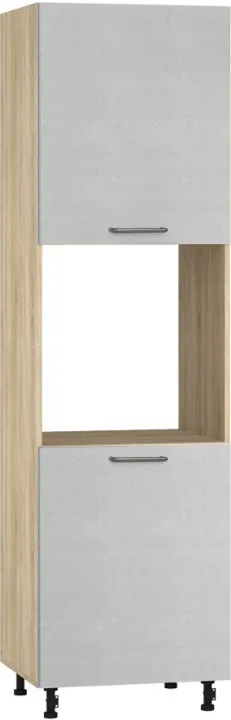 Кухонный шкаф модульной системы BlanKit D60C.h214.2D Sonoma+Concrete cream.353 U4