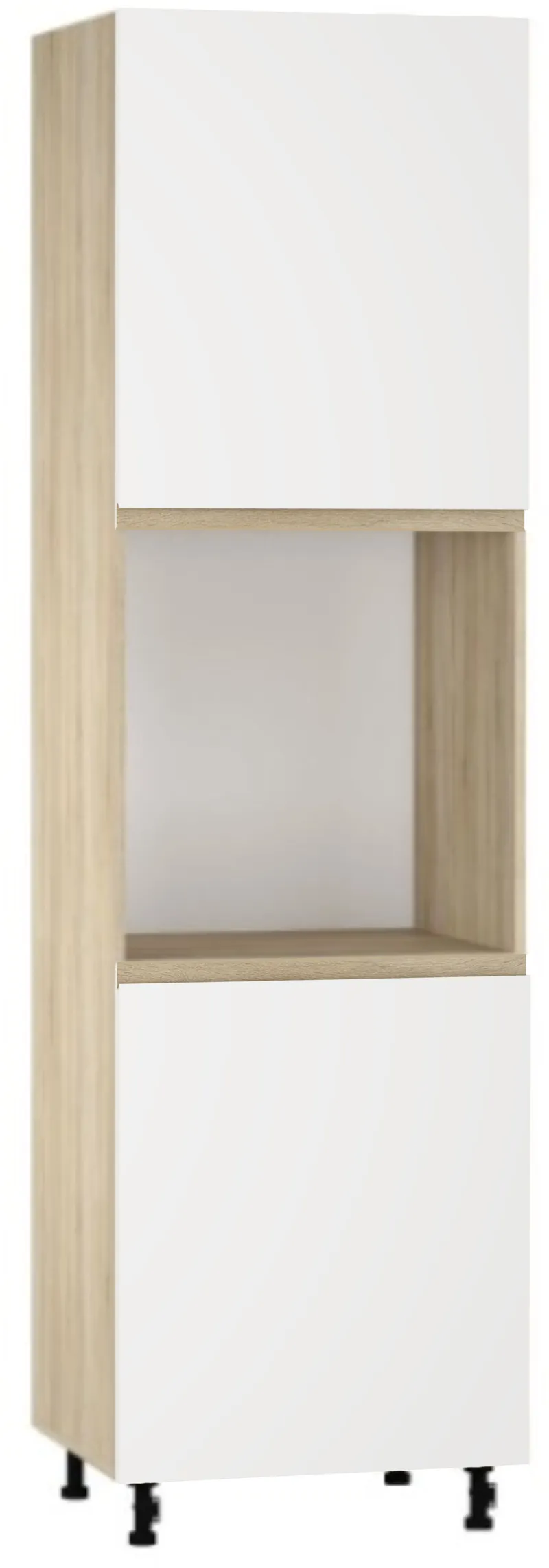 Кухонный шкаф модульной системы BlanKit D60C.h214.2D Sonoma+JPull.White.M