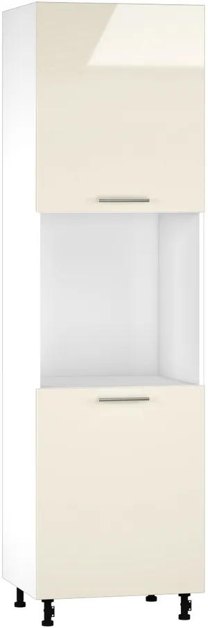 Кухонный шкаф модульной системы BlanKit D60C.h214.2D White+Beige.G406