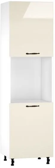 Кухонный шкаф модульной системы BlanKit D60C.h214.2D White+Beige.G406 M2