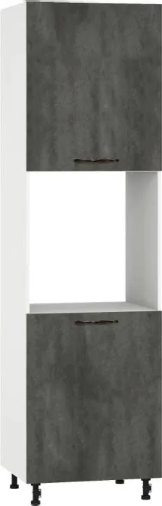 Кухонный шкаф модульной системы BlanKit D60C.h214.2D White+CementDark.M361 M2