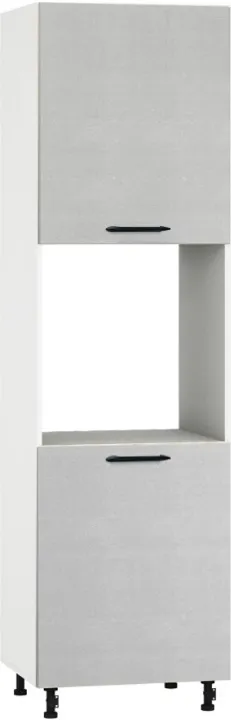 Кухонный шкаф модульной системы BlanKit D60C.h214.2D White+Concrete cream.353 M