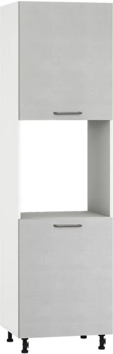 Кухонный шкаф модульной системы BlanKit D60C.h214.2D White+Concrete cream.353 U4