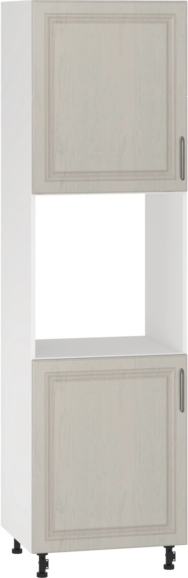 Кухонный шкаф модульной системы BlanKit D60C.h214.2D White+GreyLight.F338 U4