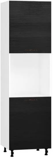Кухонный шкаф модульной системы BlanKit D60C.h214.2D White+OakBlack.381 M2