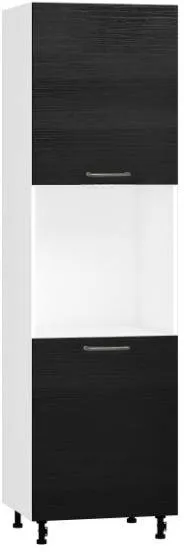 Кухонный шкаф модульной системы BlanKit D60C.h214.2D White+OakBlack.381 U4
