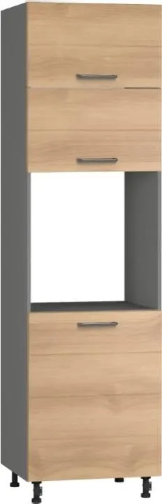 Кухонный шкаф модульной системы BlanKit D60C.h214 Graphite+Chicory light.394 U4