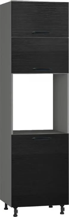 Кухонный шкаф модульной системы BlanKit D60C.h214 Graphite+OakBlack.381 M