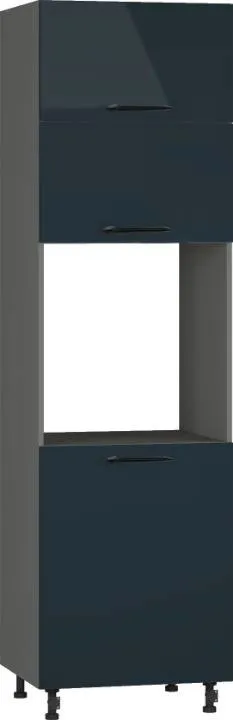 Кухонный шкаф модульной системы BlanKit D60C.h214 Graphite+Storm.G293 M