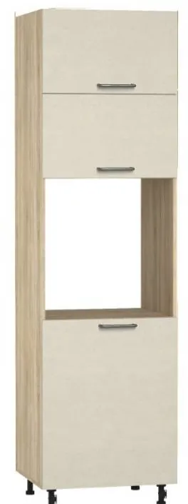Кухонный шкаф модульной системы BlanKit D60C.h214 Sonoma+CementAlmonds.M283 U4
