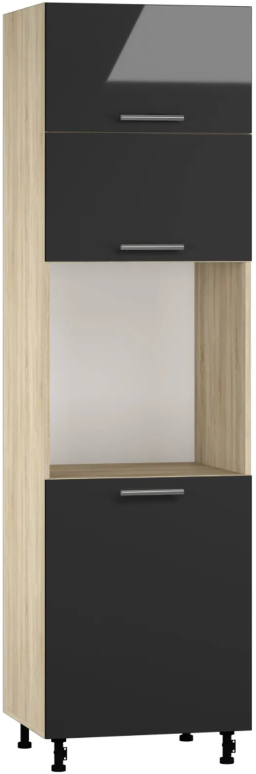 Кухонный шкаф модульной системы BlanKit D60C.h214 Sonoma+Graphite.G399