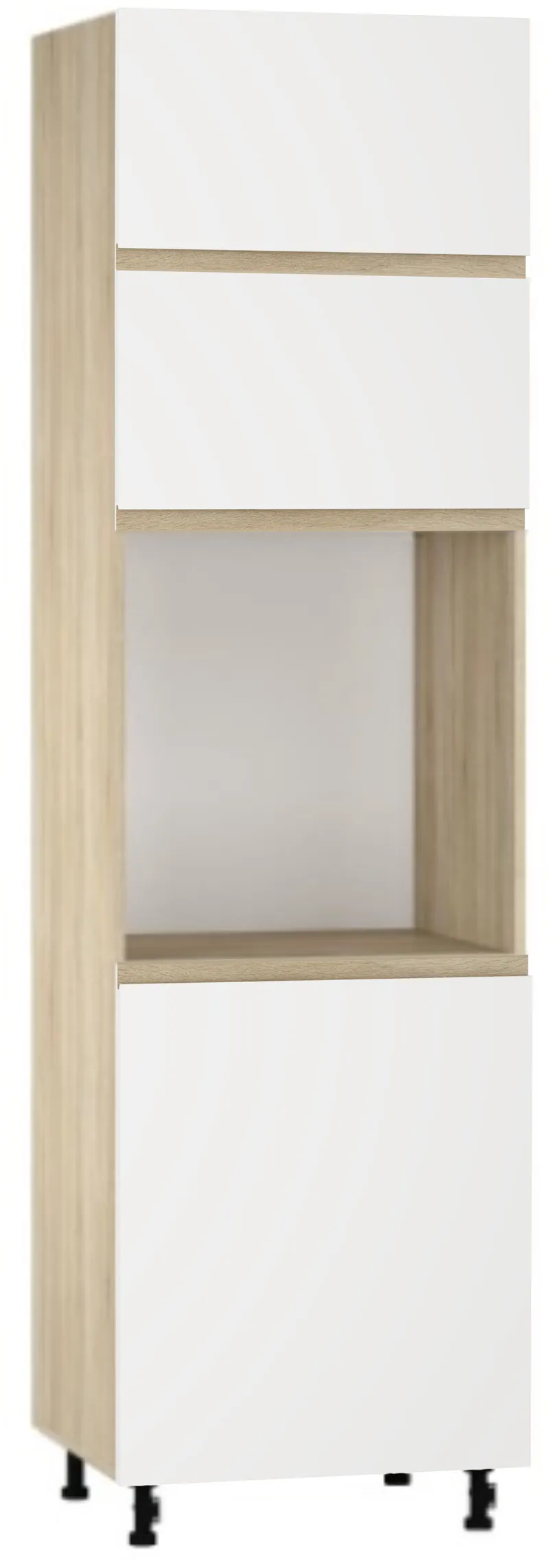 Кухонный шкаф модульной системы BlanKit D60C.h214 Sonoma+JPull.White.M