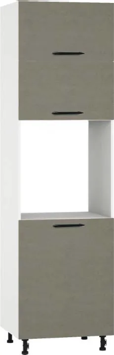 Кухонный шкаф модульной системы BlanKit D60C.h214 White+Cement Gothic.M389 M