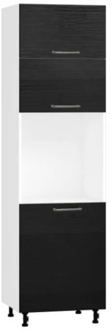 Кухонный шкаф модульной системы BlanKit D60C.h214 White+OakBlack.381 U4