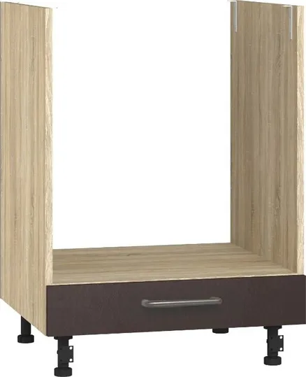 Кухонный шкаф модульной системы BlanKit D60C Sonoma+BrushBronze.M369 U4