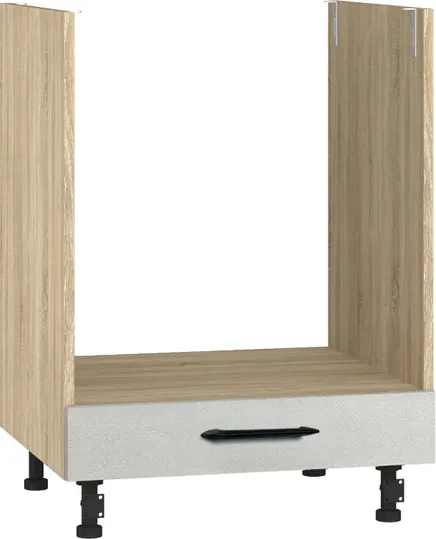 Кухонный шкаф модульной системы BlanKit D60C Sonoma+Concrete cream.353 M