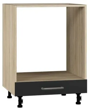 Кухонный шкаф модульной системы BlanKit D60C Sonoma+Graphite.G399 U4