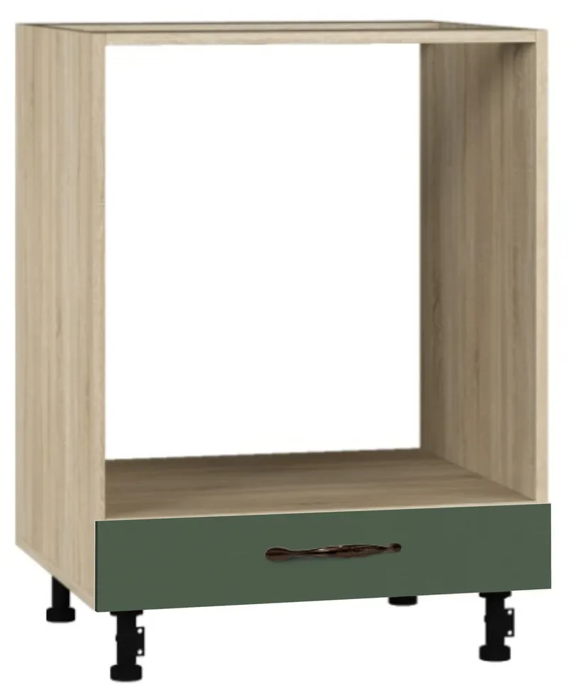 Кухонный шкаф модульной системы BlanKit D60C Sonoma+GreenSmoky.M356 M2