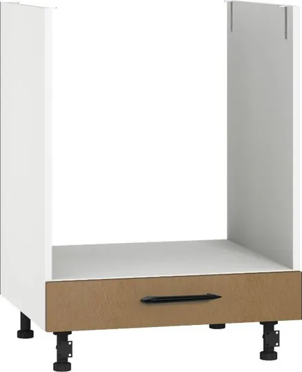 Кухонный шкаф модульной системы BlanKit D60C White+BrushCaramel.M378 M