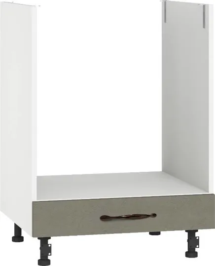 Кухонный шкаф модульной системы BlanKit D60C White+Cement Gothic.M389 M2