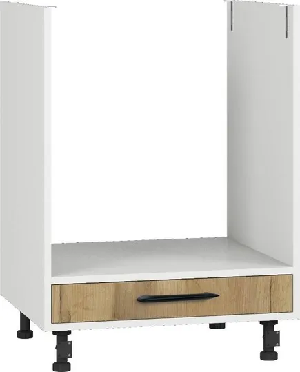 Кухонный шкаф модульной системы BlanKit D60C White+Oak Kraft Gold К003 M
