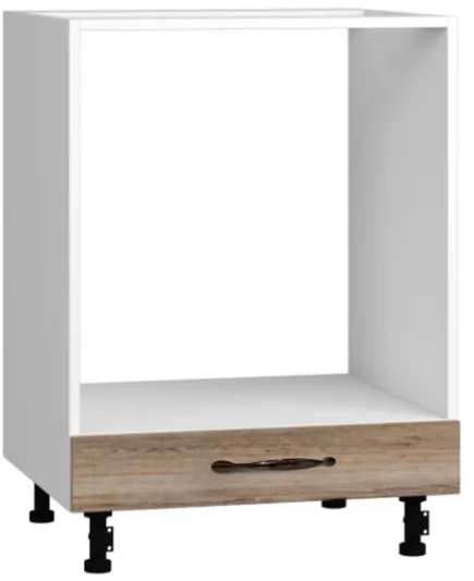 Кухонный шкаф модульной системы BlanKit D60C White+Sequoia.270 M2