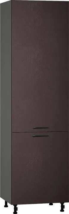 Кухонный шкаф модульной системы BlanKit D60L.h214 Graphite+BrushBronze.M369 M